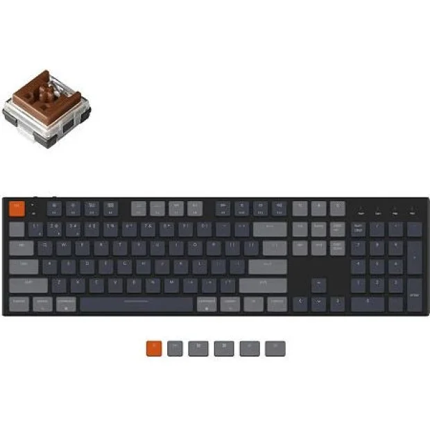 Клавиатура Keychron K5 SE RGB K5SE-E3-RU (Keychron Low Profile Optical Brown)